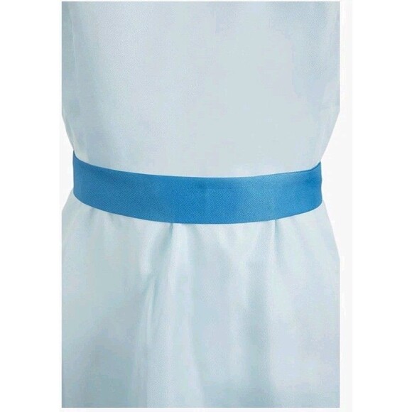 SOLD!!!Women's Blue Dress Costume Wendy Peter Pan Cosplay Blue Bow Tie Ha - Picture 2 of 7